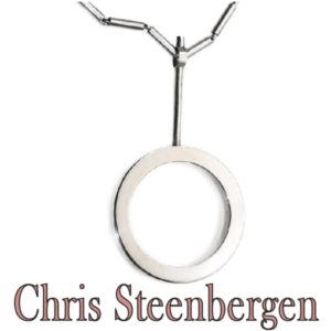 Vintage Chris Steenbergen Silver Necklace and Pendant