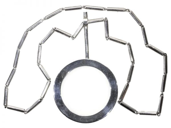 Vintage Chris Steenbergen Silver Necklace and Pendant
