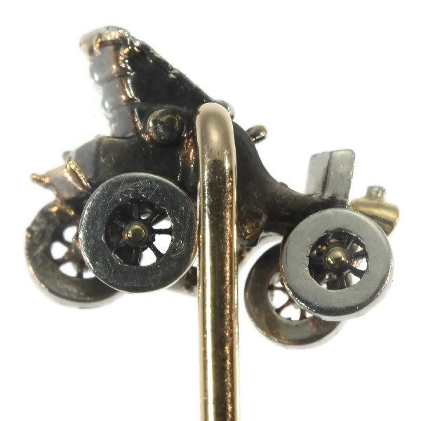 Antique Victorian Diamond Set Car Stickpin