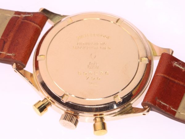 Vintage Gold Breitling Mens Watch, 1945 Fully Refurbished by Breitling Switzerland