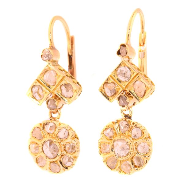 Vintage Diamond Earrings