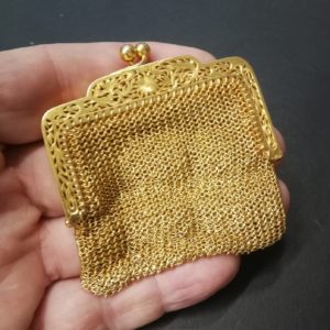 High Quality Antique Victorian French Gold Purse