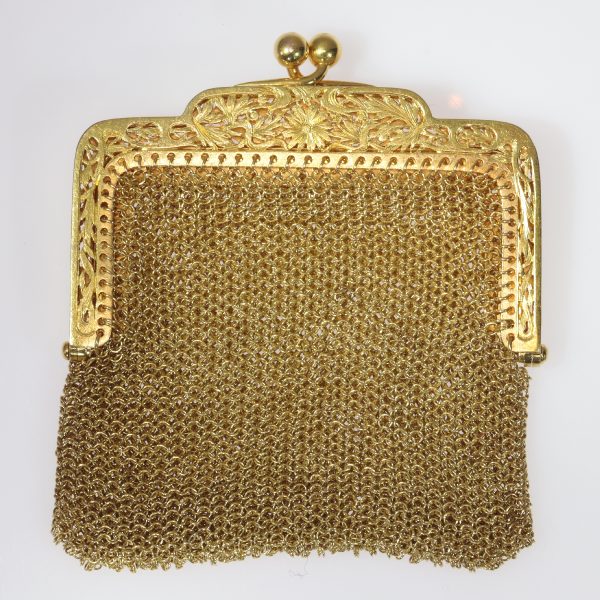 High Quality Antique Victorian French Gold Purse