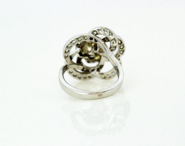 Chanel Fil de Camélia Diamond Ring in 18ct White Gold