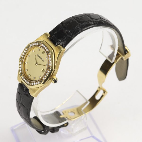 Audemars Piguet Royal Oak Ladies Watch 28mm 18ct Yellow Gold & Diamond