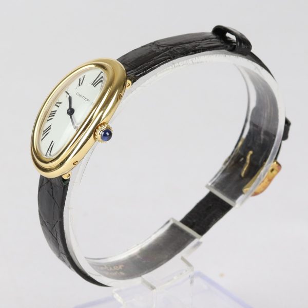 Cartier Baignoire 18ct Yellow Gold Ladies Watch