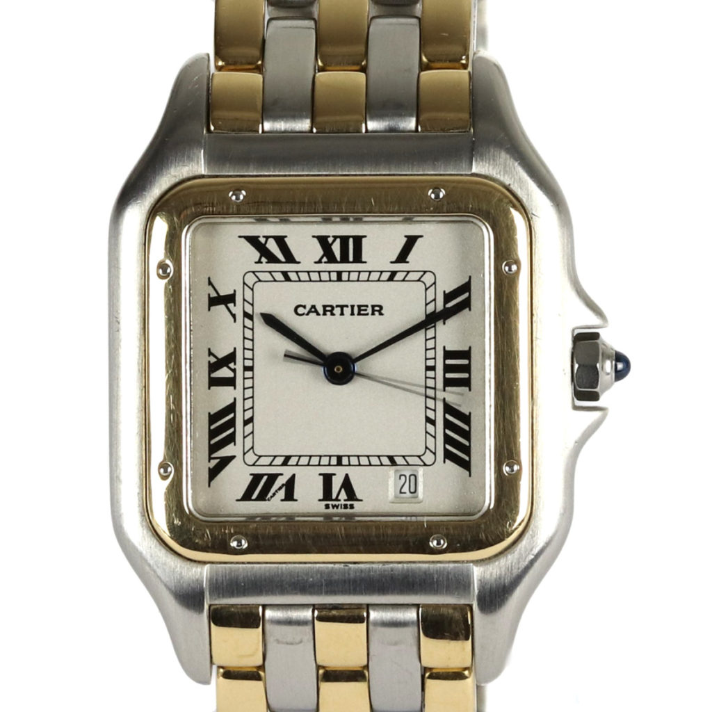 Cartier Panthere Steel and Gold Midi Size 27mm Watch