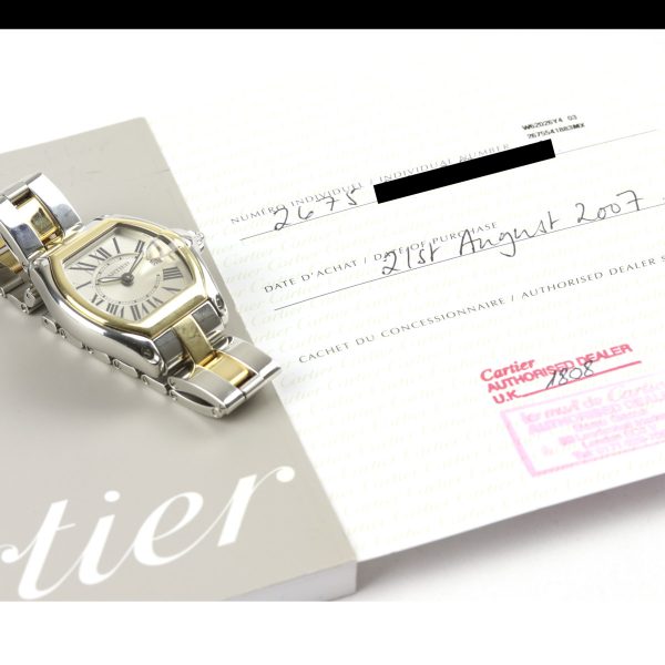 Cartier Roadster Steel & Gold Ladies Watch 31mm