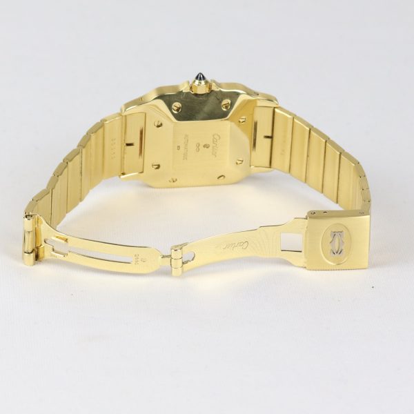 Cartier Santos 18ct Yellow Gold 29mm Automatic Gents Watch