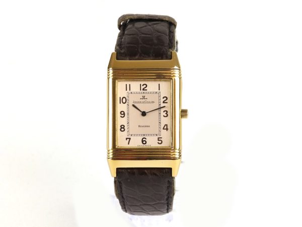 Gents Jaeger-LeCoultre Reverso Classique 18ct Gold Medium Size Watch
