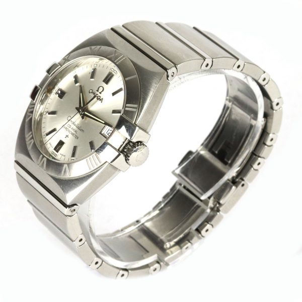 Gents Omega Constellation Double Eagle Co-Axial Stainless Steel Watch