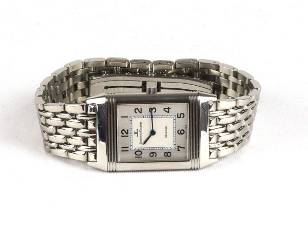 Jaeger-LeCoultre Reverso Classique Stainless Steel Medium Size Gents Watch