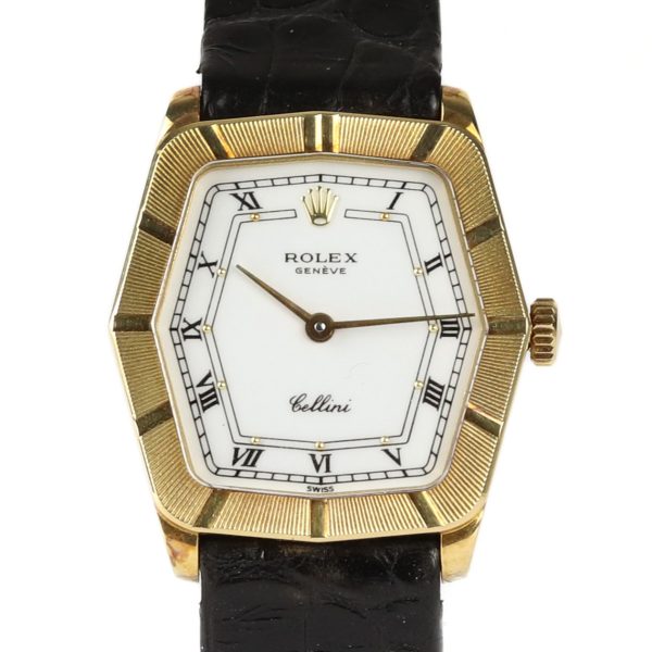 Rolex Cellini Ladies Watch 24mm 18ct Yellow Gold Manual Wind