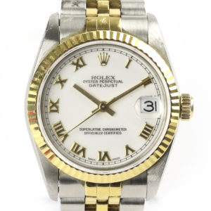 Rolex Datejust Steel & Gold Midsize 31mm with Papers