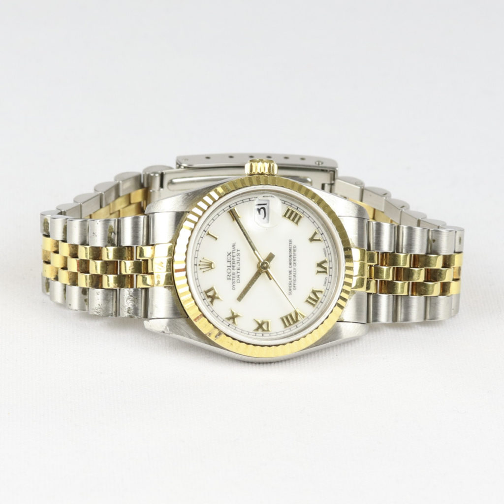 rolex datejust 31 steel