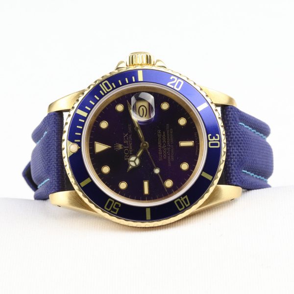 Rolex Oyster Perpetual Date Submariner 18ct Yellow Gold Ref 16808