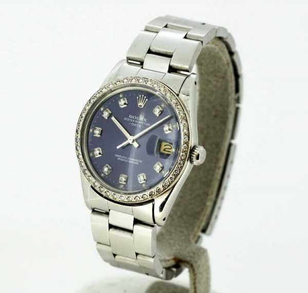 Vintage Rolex Oyster Perpetual Date Wristwatch 15010