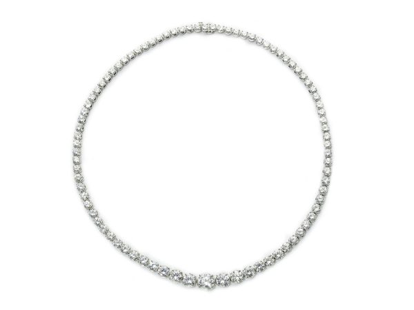 What is a Diamond Rivière Necklace - Jewellery Discovery