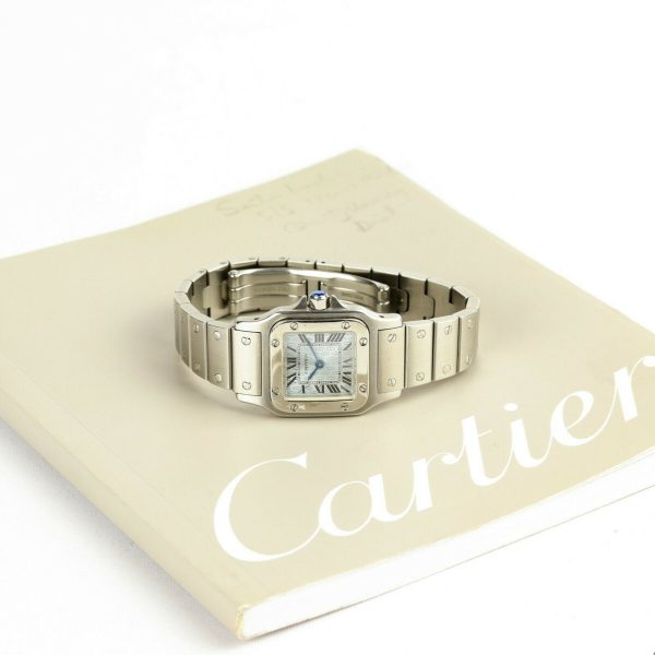 Ladies Cartier Santos Galbee Watch, Anniversary Logo 24mm Square Dial