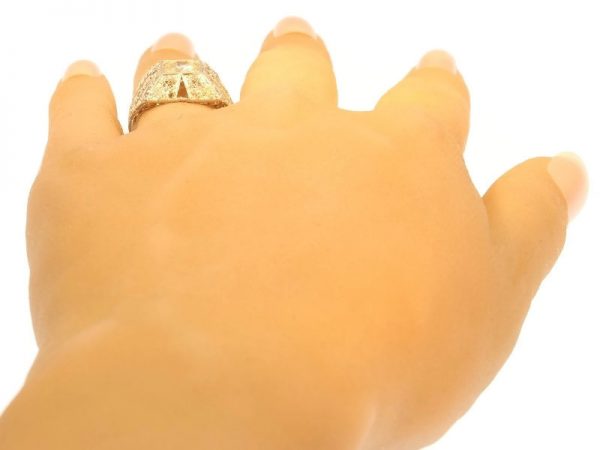 Sparkling Vintage Art Deco 3.78ct Diamond Cocktail Engagement Ring