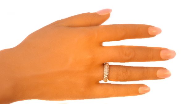 Vintage 5.10ct Brilliant Cut Diamond Eternity Ring