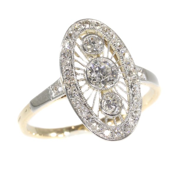 Vintage Art Deco Diamond Engagement Ring - Jewellery Discovery