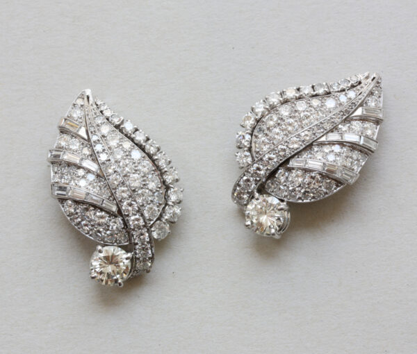 Buy Lupine Leaf Diamond Stud Earrings Online  CaratLane