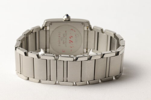 Cartier Tank Francaise Midsize Stainless Steel Wrist Watch