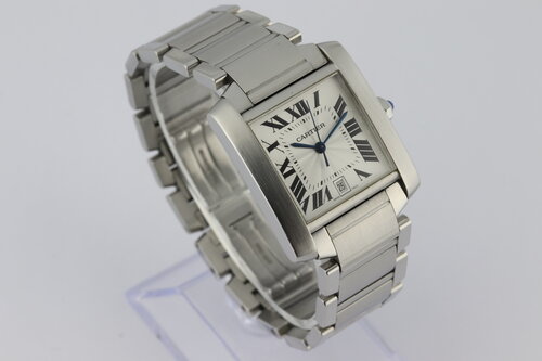Cartier Tank Francaise 28mm Stainless Steel Automatic Watch