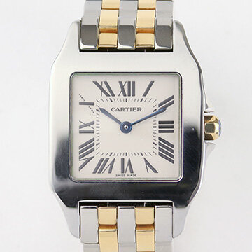 Cartier Santos Demoiselle Midsize 26mm Steel and Gold Quartz