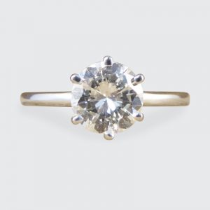 1.04ct Brilliant Cut Diamond Solitaire Ring