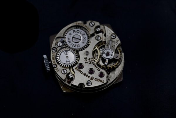 Rolex Art Deco Ladies Diamond Set 18ct White Gold Watch, hallmarked R.W.C LTD Rolex watch company limited