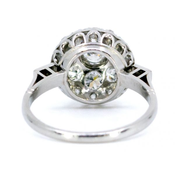 Antique Art Deco 1ct Diamond Platinum Ring