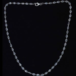 Briolette Cut Diamond Necklace Chain