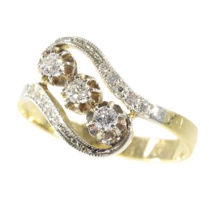 Elegant Antique Belle Epoque Diamond Ring