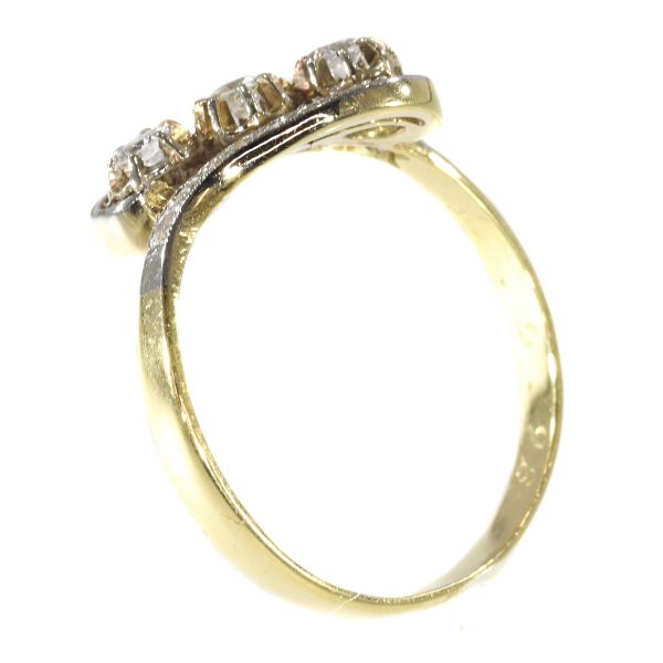 Elegant Antique Belle Epoque Diamond Ring