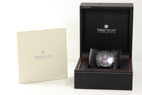 Tag Heuer Grand Carrera Calibre 17 Stainless Steel 44mm Automatic Chronograph Watch, With box and papers