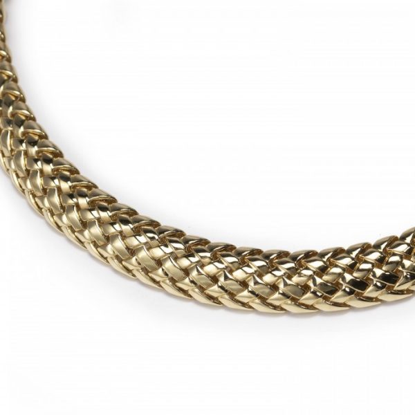 Tiffany and Co Vannerie 18ct Yellow Gold Necklace