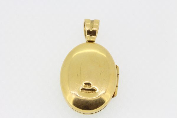 Deakin and Francis Gold Oval Locket