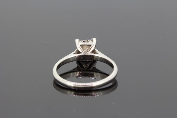 1.01ct Princess Cut Diamond Solitaire Engagement Ring in Platinum