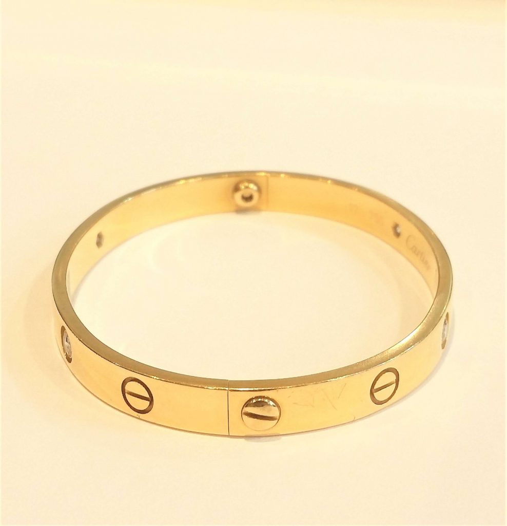 Cartier Love Bangle with Diamonds - Jewellery Discovery