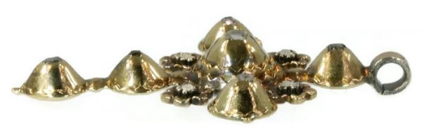 Antique Georgian 18ct Gold Diamond Cross Pendant