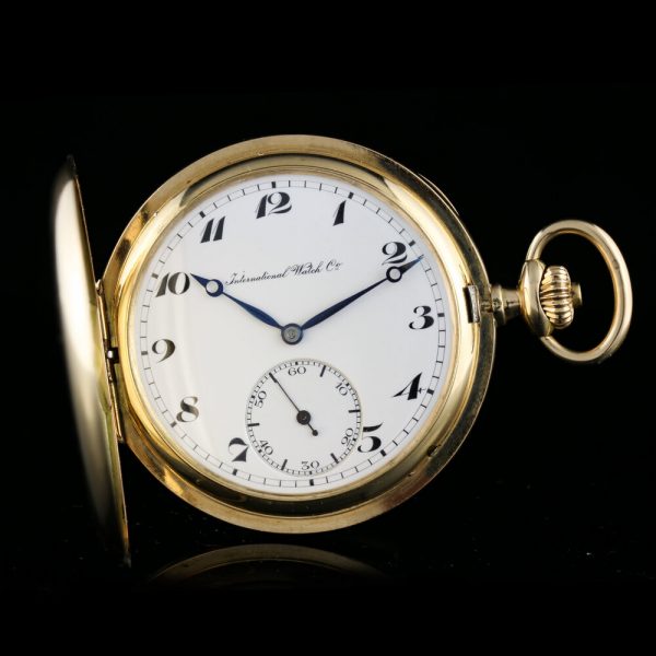 IWC Antique 14ct Gold Presentation Pocket Watch, by International Watch Co, Circa 1900