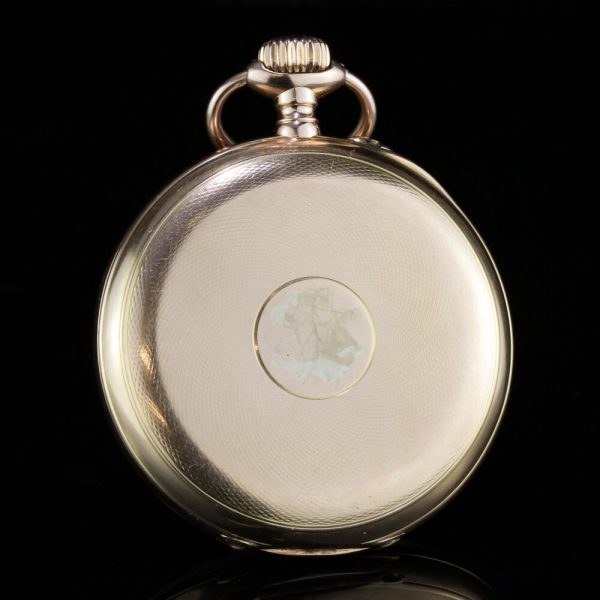 Pavel Buhre Antique Gold Presentation Hunter Case Pocket Watch, 19th century Circa 1890s