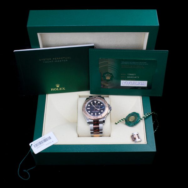 Rolex Oyster Perpetual Date Yacht Master 126621 Watch, with Box and Papers