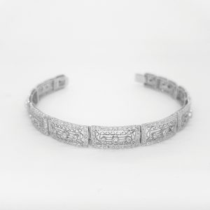 Belle Epoque Diamond Bracelet in Platinum