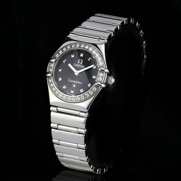 Omega Constellation My Choice Quartz Watch with Diamond Bezel