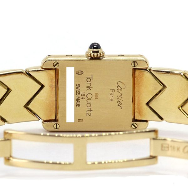 Cartier Tank Louis 18ct Yellow Gold Ladies Quartz Watch