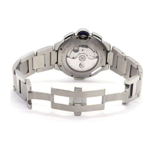Cartier Ballon Bleu 44mm Stainless Steel Automatic Chronograph Watch, Ref 3109