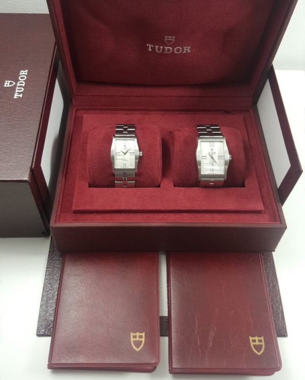 Tudor Archeo His and Hers Watches, Unworn with Box and Papers